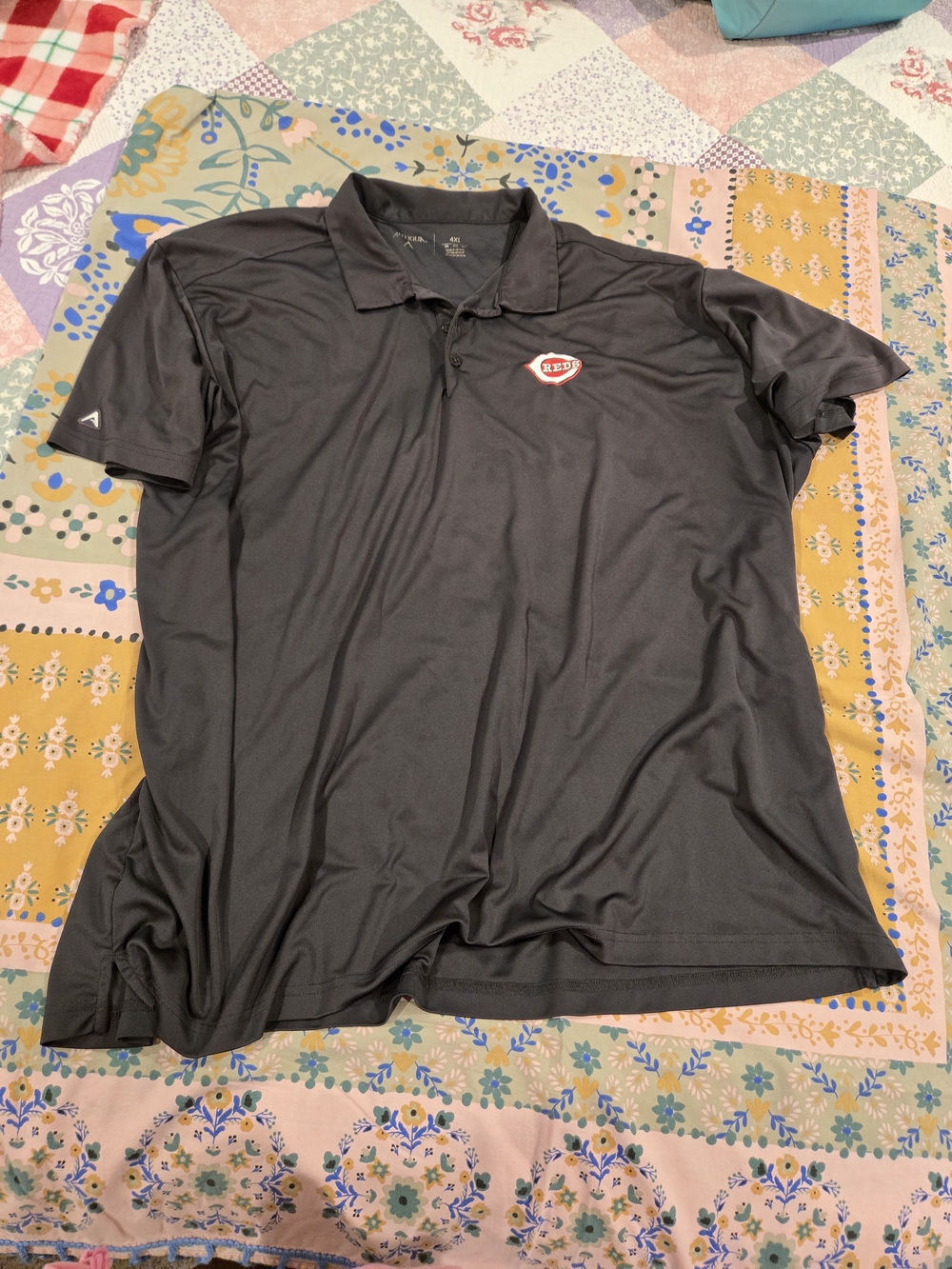 Antigua Men's Cincinnati Reds Polo